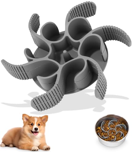 Cexovo Hunde Langsamer Fressnapf Anti Schling Einsatz für Napf Anti Schling Napf Hund Silikon Slow Feeder Hundenapf Einfügung mit Saugnäpfe rutschfest für Hunde und Katzen Cexovo Hunde Langsamer Fressnapf Anti Schling Einsatz für Napf Anti Schling Napf Hund Silikon Slow Feeder Hundenapf Einfügung mit Saugnäpfe rutschfest für Hunde und Katzen von Cexovo
