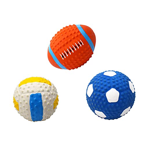 Cgeegirl Latex-Fußball, Fußball-Volleyball, Hundespielzeug von Cgeegirl