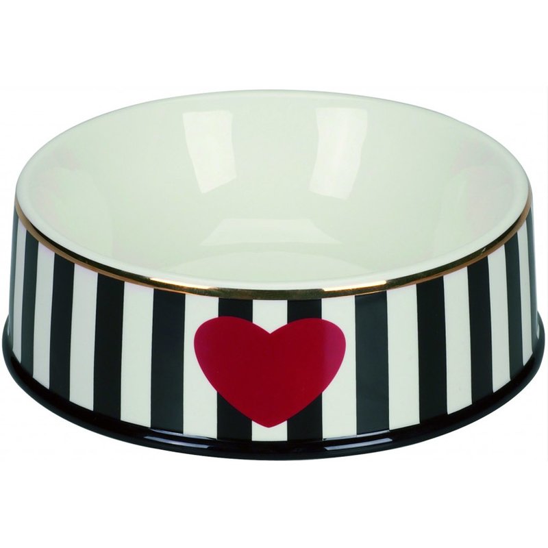 Chacco Futterschale Black Heart - Gr S / 0,125 Liter Chacco Futterschale Black Heart - Gr S / 0,125 Liter von Chacco