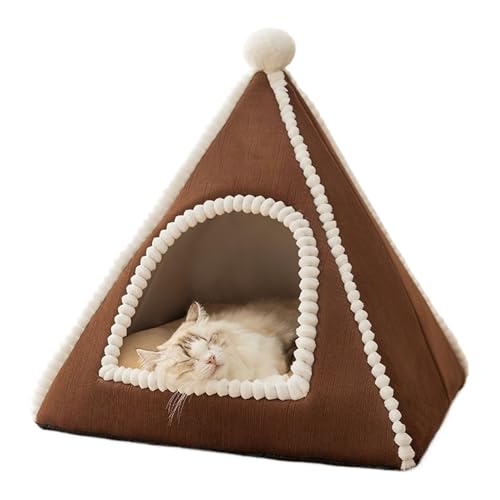 Chaies Geschlossener Katzenstall – Innenzelt für Hunde mit geschlossener Kuppel – warmes und sicheres Haus für Tiere im Winter für kleine Rassen und mittelgroße Rassen für draußen und drinnen Chaies Geschlossener Katzenstall – Innenzelt für Hunde mit geschlossener Kuppel – warmes und sicheres Haus für Tiere im Winter für kleine Rassen und mittelgroße Rassen für draußen und drinnen von Chaies