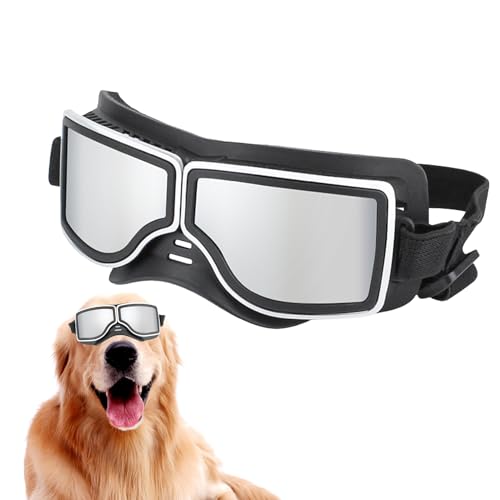 Chaies Hundeschutzbrille | Schneesichere Schutzbrille Für Haustiere,Anti-Beschlag Sonnenbrille Mit UV-Schutz Für Outdoor-Aktivitäten, Reiten & Autofahren Chaies Hundeschutzbrille | Schneesichere Schutzbrille Für Haustiere,Anti-Beschlag Sonnenbrille Mit UV-Schutz Für Outdoor-Aktivitäten, Reiten & Autofahren von Chaies