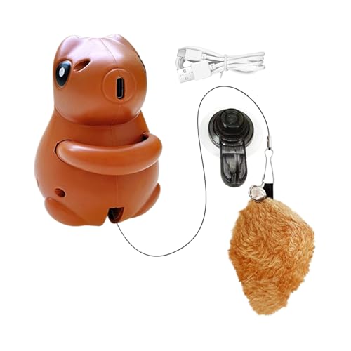 Chaies Katzenspielzeug Eichhörnchen, Katzen -Eichhörnchenspielzeug | Jumping Electronic Cat Toys - Bewegen mit Saugnapfbügel, Haustierversorgungen für Langeweile Hilfsaktivitäten im Innenbereich in Chaies Katzenspielzeug Eichhörnchen, Katzen -Eichhörnchenspielzeug | Jumping Electronic Cat Toys - Bewegen mit Saugnapfbügel, Haustierversorgungen für Langeweile Hilfsaktivitäten im Innenbereich in von Chaies