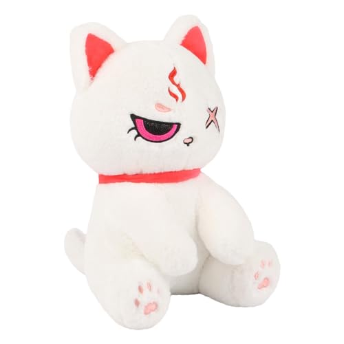 Chaies Plüschtiere für Katzen, Plüschspielzeug für Katzen, weiches Plüschtier | niedliche Katzenfigur aus Plüsch für Halloween, Party, Weihnachten von Chaies