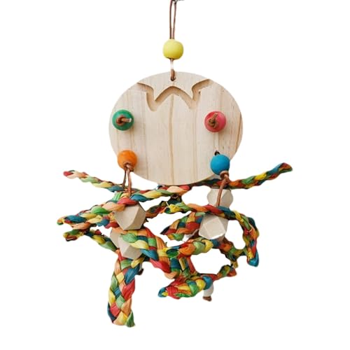 Chaies Vogelkäfigspielzeug, Vogelspielzeug aus Stroh, Buntes Vogel-Kauspielzeug aus natürlichem Stroh, Vogelhaus-Hängespielzeug, Vogelkauspielzeug für Papageien, Nymphensittiche, Graupapageien, Finken Chaies Vogelkäfigspielzeug, Vogelspielzeug aus Stroh, Buntes Vogel-Kauspielzeug aus natürlichem Stroh, Vogelhaus-Hängespielzeug, Vogelkauspielzeug für Papageien, Nymphensittiche, Graupapageien, Finken von Chaies