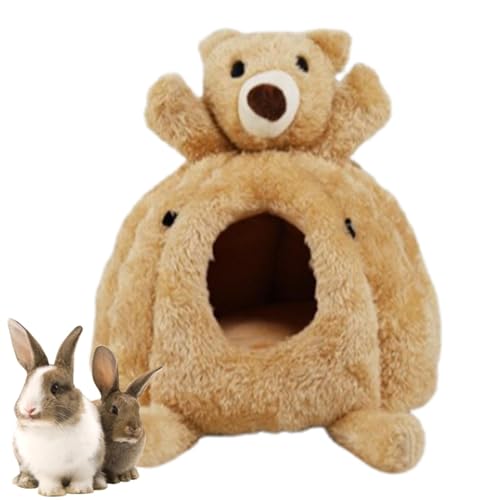 Chaies Warmes Hamsternest, gemütliche Hamsterhöhle,Hamsterhöhle Schlafhausbett - Tragbares Hamster-Baumwollnest für Papageien, Igel, Hamster, Rennmäuse Chaies Warmes Hamsternest, gemütliche Hamsterhöhle,Hamsterhöhle Schlafhausbett - Tragbares Hamster-Baumwollnest für Papageien, Igel, Hamster, Rennmäuse von Chaies