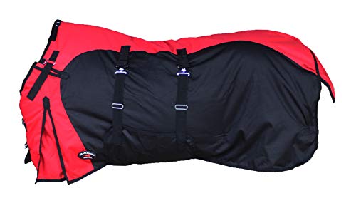 CHALLENGER 5B100RD Pferdedecke, wasserdicht, schwer, Winterdecke, 208,3 cm, 1200D CHALLENGER 5B100RD Pferdedecke, wasserdicht, schwer, Winterdecke, 208,3 cm, 1200D von Challenger