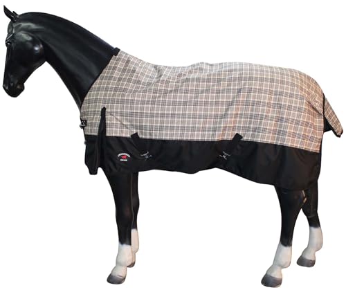 CHALLENGER 600D Pferdedecke 21EE07, wasserdicht, mittelschwer, kariert, Winterdecke, 172,7 cm CHALLENGER 600D Pferdedecke 21EE07, wasserdicht, mittelschwer, kariert, Winterdecke, 172,7 cm von Challenger