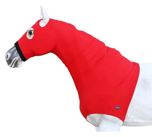 CHALLENGER L Horse Comfort Stretch Neck Hood Red 521MW04RD CHALLENGER L Horse Comfort Stretch Neck Hood Red 521MW04RD von Challenger