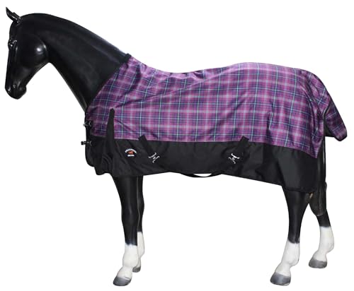 CHALLENGER Pferdedecke, 152,4 cm, 1200D, wasserdicht, Regen, leicht, kariert, Pferdedecke, 3EE08G CHALLENGER Pferdedecke, 152,4 cm, 1200D, wasserdicht, Regen, leicht, kariert, Pferdedecke, 3EE08G von Challenger
