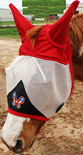 Equine Horse Fliegenmaske Sommer Frühling Airflow Mesh 732112RDC von Challenger