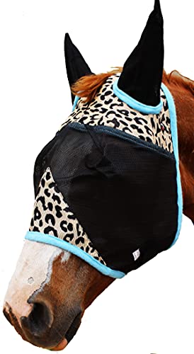 Equine Horse Flymask Summer Spring Airflow Mesh 773216TL-Cob von Challenger