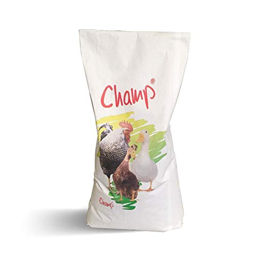 Champ Geflügelkörnerfutter Hühnerfutter ohne Gentechnik mit Muschelschalen, 15 kg von Champ