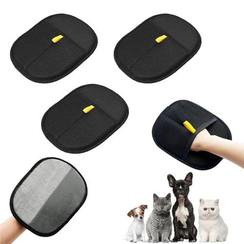 Changtai Doppelseitige Tierhaarentferner Handschuh 3pcs Wiederverwendbar Fell Magnet Handschuh Bürste Haarentfernungshandschuh zur Entfernung sie Tierhaaren von Couch Möbel Teppich Autositz Changtai Doppelseitige Tierhaarentferner Handschuh 3pcs Wiederverwendbar Fell Magnet Handschuh Bürste Haarentfernungshandschuh zur Entfernung sie Tierhaaren von Couch Möbel Teppich Autositz von Changtai