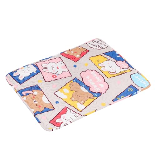 Changtai Hundekühlmatte für Hund & Katze, Waschbares Hundebettdecke 50x40cm, Kühldecke Hunde Selbstkühlend, Sommer Kühlkissen für Haustier von Changtai