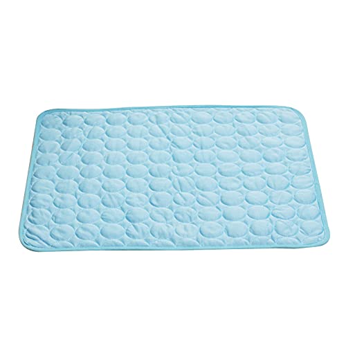 Changtai Kühlmatte für Hunde, wasserdichte Haustiermatte 100x70 cm, Kühldecke Hunde Selbstkühlend, Sommer Kühlkissen für Haustier Changtai Kühlmatte für Hunde, wasserdichte Haustiermatte 100x70 cm, Kühldecke Hunde Selbstkühlend, Sommer Kühlkissen für Haustier von Changtai