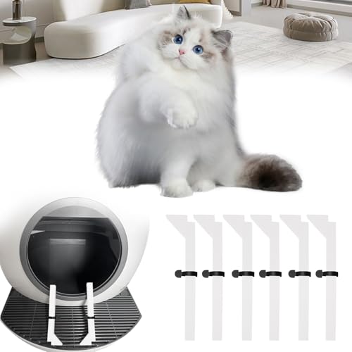 Chanvoo Anti-Verschütten Katzenstreu Ersatzset, kompatibel mit Els Pet Katzentoilette – 6 Stück, weißer EVA-Schaum, präzisionslasergeschnitten, leicht zu entfernendes Design Chanvoo Anti-Verschütten Katzenstreu Ersatzset, kompatibel mit Els Pet Katzentoilette – 6 Stück, weißer EVA-Schaum, präzisionslasergeschnitten, leicht zu entfernendes Design von Chanvoo