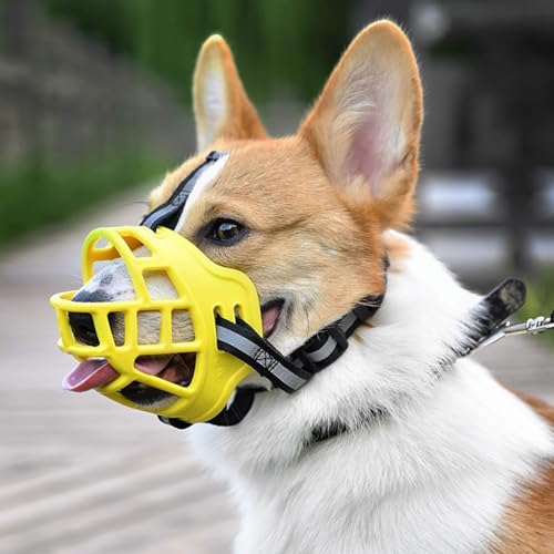 Mittelgroße Hunde Maulkorb,Maulkorb Für Hunde,Maulkorb für große Hunde,Verstellbare Welpenmaulkörbe,Maulkorb Kleine Hunde,Ermöglicht Hecheln,Trinken,für Kleine Mittlere Große Hunde Mittelgroße Hunde Maulkorb,Maulkorb Für Hunde,Maulkorb für große Hunde,Verstellbare Welpenmaulkörbe,Maulkorb Kleine Hunde,Ermöglicht Hecheln,Trinken,für Kleine Mittlere Große Hunde von Chaoyilian