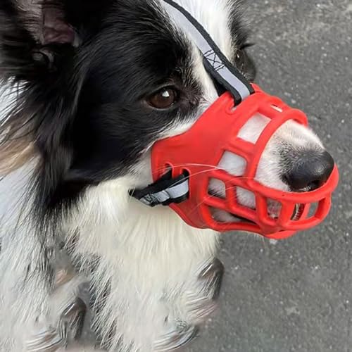 Mittelgroße Hunde Maulkorb,Maulkorb Für Hunde,Maulkorb für kleine,Mittelgroße und Große Hunde,Verstellbare Welpenmaulkörbe,Anti-Beißen,Bellen,Verhindert Fressen,Kauen Mittelgroße Hunde Maulkorb,Maulkorb Für Hunde,Maulkorb für kleine,Mittelgroße und Große Hunde,Verstellbare Welpenmaulkörbe,Anti-Beißen,Bellen,Verhindert Fressen,Kauen von Chaoyilian