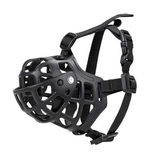 Mittelgroße Hunde Maulkorb,Maulkorb Für Hunde,Maulkorb für kleine,Mittelgroße und Große Hunde,Verstellbare Welpenmaulkörbe,Verhindert Fressen,für kleine,mittlere und große Hunde Mittelgroße Hunde Maulkorb,Maulkorb Für Hunde,Maulkorb für kleine,Mittelgroße und Große Hunde,Verstellbare Welpenmaulkörbe,Verhindert Fressen,für kleine,mittlere und große Hunde von Chaoyilian