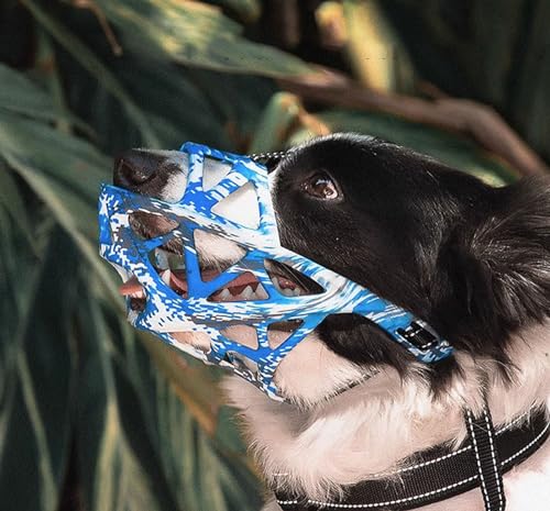 Mittelgroße Hunde Maulkorb,Maulkorb Für Hunde,Maulkorb für kleine,Mittelgroße und Große Hunde,Verstellbare Welpenmaulkörbe,Verhindert Fressen,für kleine,mittlere und große Hunde Mittelgroße Hunde Maulkorb,Maulkorb Für Hunde,Maulkorb für kleine,Mittelgroße und Große Hunde,Verstellbare Welpenmaulkörbe,Verhindert Fressen,für kleine,mittlere und große Hunde von Chaoyilian