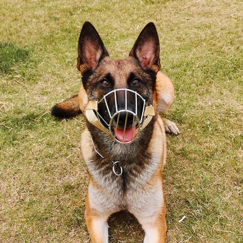 Mittelgroße Hunde Maulkorb,Maulkorb für große Hunde,Verstellbarer Maulkorb für Hunde,Maulkorb Für Hunde,Anti-Beißen,Bellen,geeignet für große mittelgroße Hunde Mittelgroße Hunde Maulkorb,Maulkorb für große Hunde,Verstellbarer Maulkorb für Hunde,Maulkorb Für Hunde,Anti-Beißen,Bellen,geeignet für große mittelgroße Hunde von Chaoyilian