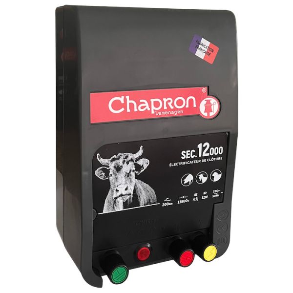 Chapron Weidezaungerät SEC 12000 - 13.500 Volt - 5 Joule - 230V Ele... von Chapron