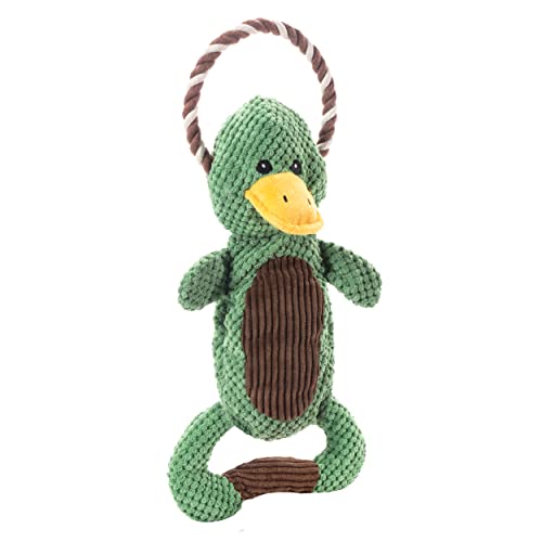 Charming Pet Scrunch Bunch Duck Interaktives Plüsch-Hundespielzeug von Charming Pet