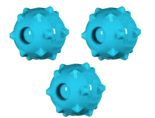 Chase 'n Chomp Amazing Squeaker Ball Spielzeug für Haustiere (Molecule 3 Pack) von Chase 'n Chomp