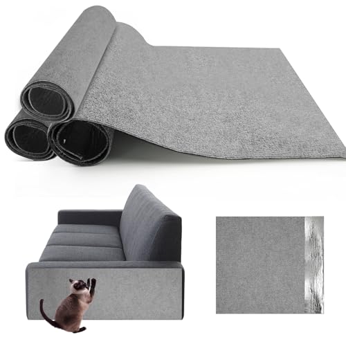 3 Stück Kratzmatte Katze Selbstklebend DIY, Kratzschutz Sofa Katze, Kratzmatte Katze Wand, Katzen Kratzschutz für Sofa, Couch Schutz Katze, Katzenkratzschutz für Couch von ChauLanBow