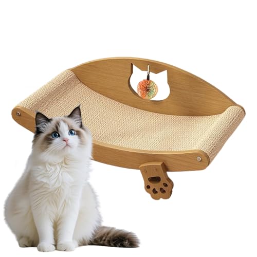 Chdnhe Katzenkratzbrett,Katzenkratzpad Mit Schlafplatz - Sisal Kratzbrett Haustierzubehör Möbelschoner Für Sofa Teppich Boden Schlafplatz Gegen Langeweile von Chdnhe