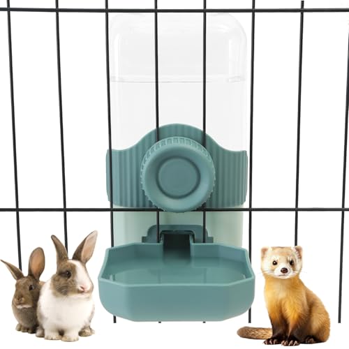Bianyinshuilianglan Wasserflasche, automatischer Wasserspender zum Aufhängen, für Käfig, Frettchen, Kaninchen, Meerschweinchen, Wasserschale Bianyinshuilianglan Wasserflasche, automatischer Wasserspender zum Aufhängen, für Käfig, Frettchen, Kaninchen, Meerschweinchen, Wasserschale von Chebet