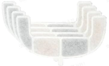Cheerble E1 Lite Filter für Katzenbrunnen, Wasserfilter, 8pcs für Katzen Hunde Trinkbrunnen - 8 Stück Cheerble E1 Lite Filter für Katzenbrunnen, Wasserfilter, 8pcs für Katzen Hunde Trinkbrunnen - 8 Stück von Cheerble