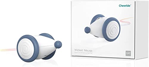 Cheerble Interaktives Katzenspielzeug Wicked Mouse UP (Blau-N) Cheerble Interaktives Katzenspielzeug Wicked Mouse UP (Blau-N) von Cheerble