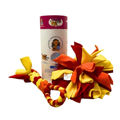 Chelsy's Toys 3-in-1-Anreicherungsrohr für Hunde - Zerrspielzeug, Leckerli-Spender & Schnüffelball | Langlebiges Hundespielzeug aus Seil für aggressive Kauer | Interaktives Hundeleckerli-Puzzle für Chelsy's Toys 3-in-1-Anreicherungsrohr für Hunde - Zerrspielzeug, Leckerli-Spender & Schnüffelball | Langlebiges Hundespielzeug aus Seil für aggressive Kauer | Interaktives Hundeleckerli-Puzzle für von Chelsy's Toys