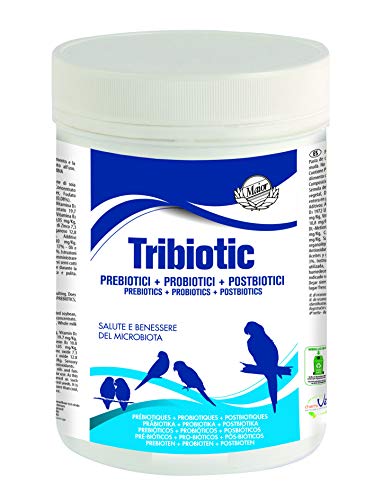 Chemi-Vit Tribiotic Ergänzungsfuttermittel für Ziervögel mit Präbiotika, Probiotika und Postbiotics, 1 kg von Chemi-Vit srl