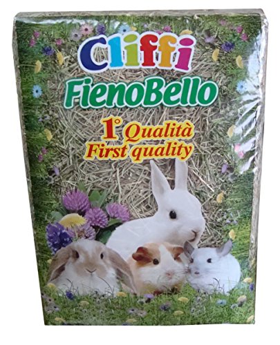 cliffi fienobello Heu komplett natur, reich in Faser 1 kg von Chemivit
