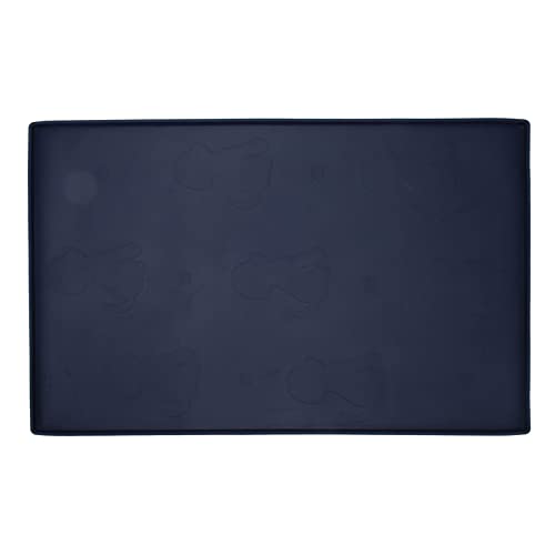 Silikon-Haustier-Futtermatte, rutschfeste Futtermatte für Hunde und Katzen, 48 x 30 cm, Blau von Chencunquangod