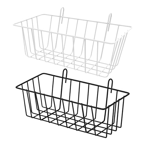 2 x Kaninchen-Heu-Futterspender, Metallkäfig, Lebensmittelbedarf, zum Aufhängen, für Frettchen/Kaninchen/Meerschweinchen/Kleintiere (2 Farben) von ChengChengJin