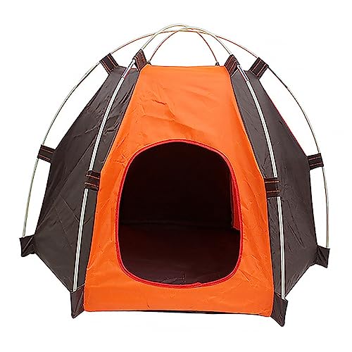 Kleine Katzen- und Hundezelte für draußen, atmungsaktiv, waschbar, Haustierhütte, Strandzelt, Käfigversteck Kleine Katzen- und Hundezelte für draußen, atmungsaktiv, waschbar, Haustierhütte, Strandzelt, Käfigversteck von ChengChengJin