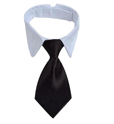 Verstellbare Hunde-Krawatte, Haustier-Krawatte, Party-Kostüm, Zubehör für Hochzeit, Geburtstag, Jahrestag, Ostern, Cosplay (02, L) von ChengChengJin