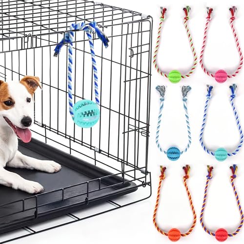 ChengFu Interaktives Hundespielzeug, Kisten-Trainingshilfe für Welpen, reduziert Stress und Angst, Erdnussbutter, Hundefutter, Leckerli-Spender, Spielzeug (Hellblau) von ChengFu