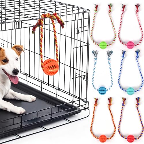 ChengFu Interaktives Hundespielzeug, Kisten-Trainingshilfe für Welpen, reduziert Stress und Angst, Erdnussbutter, Hundefutter, Leckerli-Spender, Spielzeug (Orange) von ChengFu