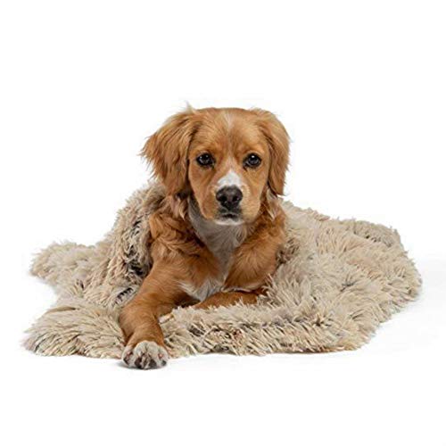 Plüsch-Haustierdecke, extra warm, für Welpen, bequem, weich, flauschig, Haustiermatte für mittelgroße Hunde und Katzen, Größe L, 78 x 54 cm von Chenge