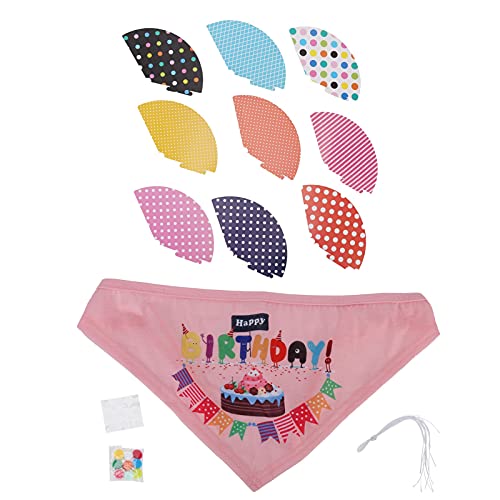 Hunde-Geburtstags-Bandana-Schal, Hunde-Geburtstagshut, süßer Doggy-Partyhut, kreativer Haustier-Geburtstags-Partyhut, Tierhund EIN Jahr alt, kreatives Geburtstagshut-Zubehör Hunde-Geburtstags-Bandana-Schal, Hunde-Geburtstagshut, süßer Doggy-Partyhut, kreativer Haustier-Geburtstags-Partyhut, Tierhund EIN Jahr alt, kreatives Geburtstagshut-Zubehör von ChengyuWei