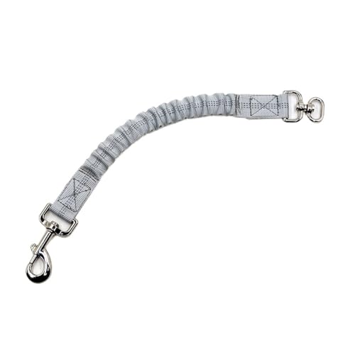 Hundeleinenverlängerung, Hundetraining, Verlängerung, Reflektierend, Einziehbar, Kurze Absorberhände(Gray) von Chenhj