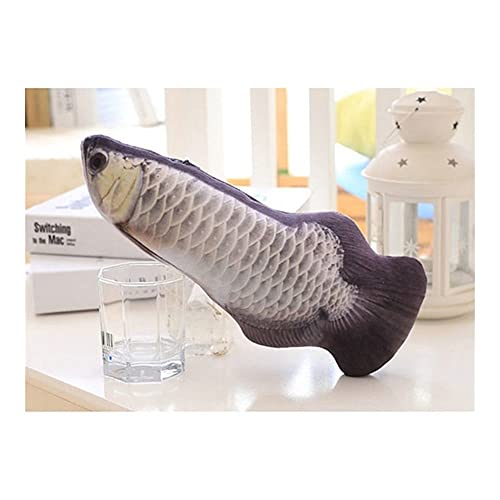 Haustier-Plüsch-3D-Fisch-Form-Katze-Spielzeug Interactive Geschenke Fish Catnip Spielzeug Kuschelkissen Puppe Simulation Fische, Spielzeug for Haustiere Jumping (Color : 8, Size : 20 cm) von Chenran