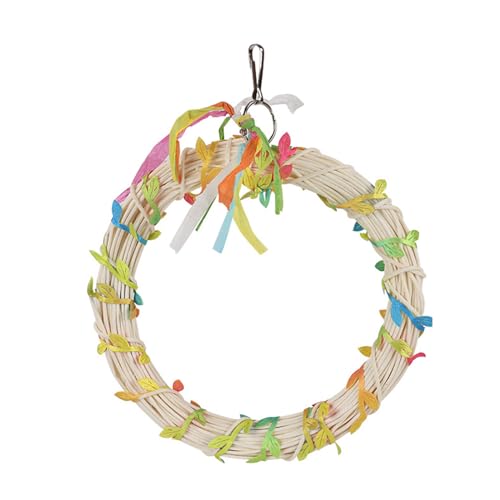 Chenxi Studio Pet Wellensittiche Käfig Sitzstange Ständer Schaukel Papageien Schaukel Sitzstange Spielzeug Käfig Rattan Vogel Klettern Seil Papageien Schaukel Chenxi Studio Pet Wellensittiche Käfig Sitzstange Ständer Schaukel Papageien Schaukel Sitzstange Spielzeug Käfig Rattan Vogel Klettern Seil Papageien Schaukel von Chenxi Studio
