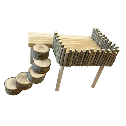 Kletterleiter Treppe Hamster Spielplätze Aktivität Kletterplattform Spielzeug für Zuckergleiter und andere kleine Nagetiere Kleine Nagetiere Übungsspielzeug von Chenxi Studio