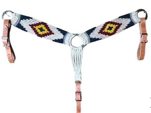 Cheval's International Brusthalsbänder aus Wollmohair: hochwertige Reitausrüstung und stilvolles Halsbandzubehör (Multi2_Cob) von Cheval's International