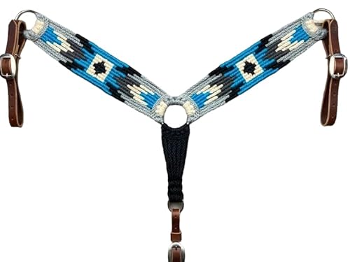 Cheval's International Brusthalsbänder aus Wollmohair: hochwertige Reitausrüstung und stilvolles Halsbandzubehör (Multi3_Cob) von Cheval's International